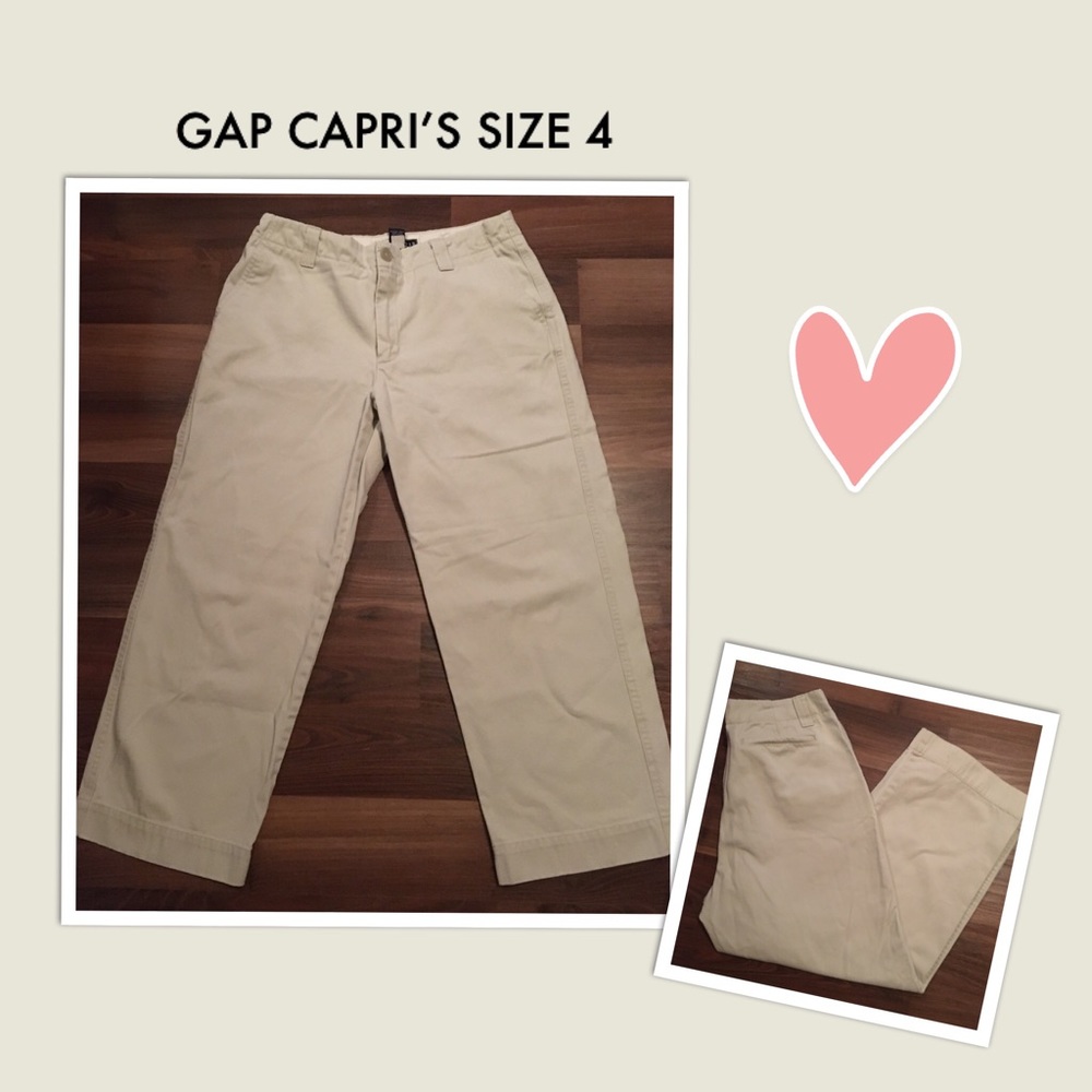 GAP capris size 4